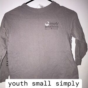 Kids youth simply southern small shirt